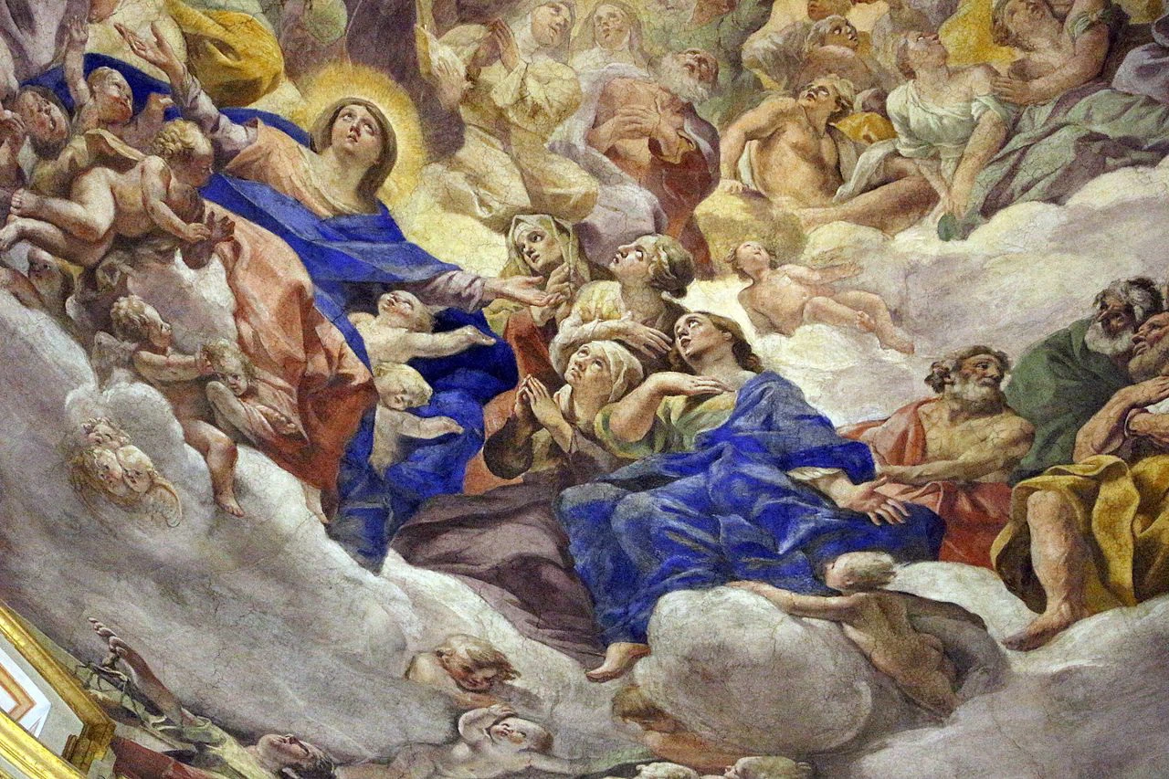 39-Cupola della Cappella di San Gennaro - Cattedrale di Napoli-dettaglio 